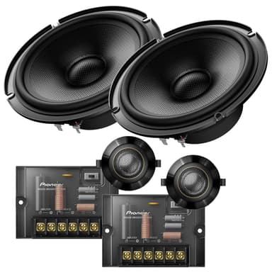 Pioneer TS-Z65CH - 17 cm. Komponent høyttalersystem (330W)