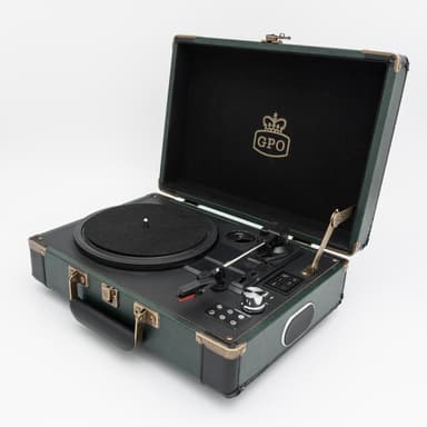 GPO AMBASSADOR USB platespiller Svart/grønn