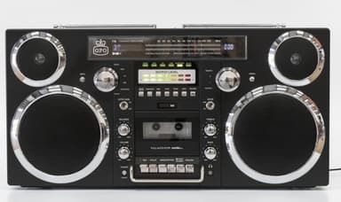 GPO BROOKLYN Ghettoblaster, svart