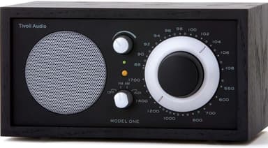 Tivoli Audio Model ONE, Svart/Svart/Sølv