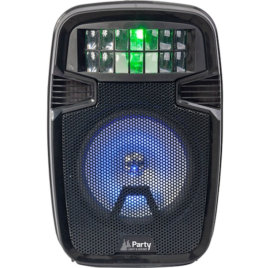 LED-belyst aktiv høyttaler m. Bluetooth