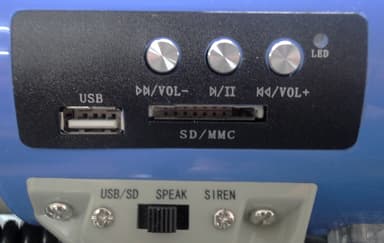 LTC Megafon med Sirene