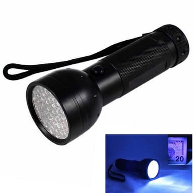 UV Lommelykt med 51 LED dioder