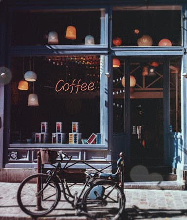 Neonskilt 60cm ""Coffee""