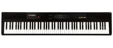 Artesia Performer BK 88-Key Portable Digital Piano, svart