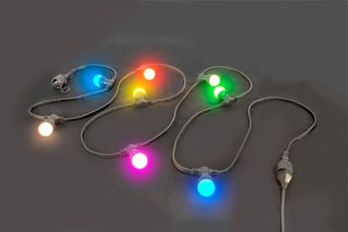10 mtr. LED-Lyskjede Multifarger