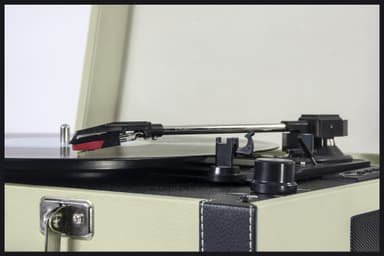 Vintage platespiller m. Bluetooth