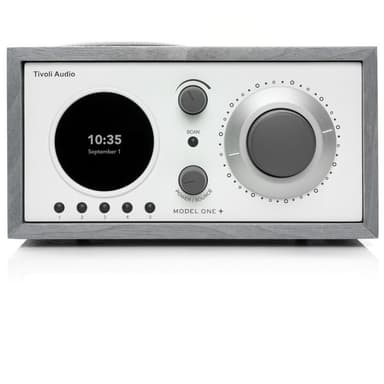 Tivoli Audio Model ONE+, Grå/Hvit