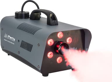 Røykmaskin med 6 x RGB LEDs, 1200W