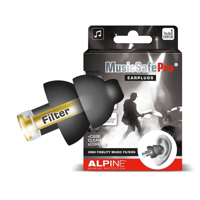 Alpine MusicSafe Pro Sort ørepropper