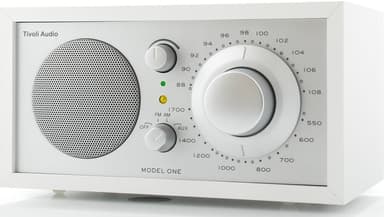 Tivoli Audio Model ONE, Hvit/Sølv