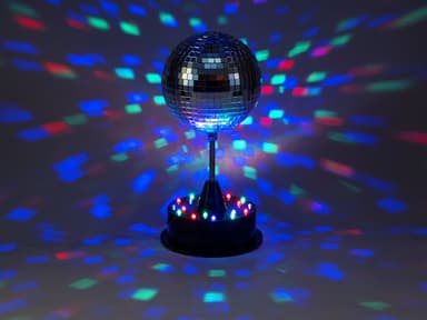 Speilkule 13 cm med LED base