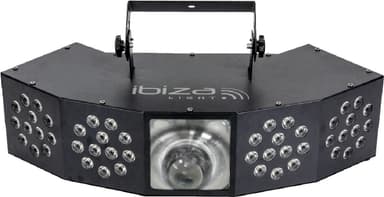 Ibiza Starwash 3-i-1 lyseffekt med DMX