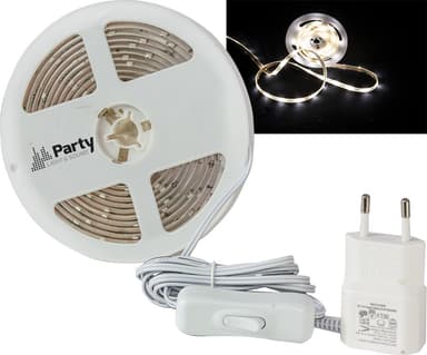 LED strip 3 Meter - Hvit