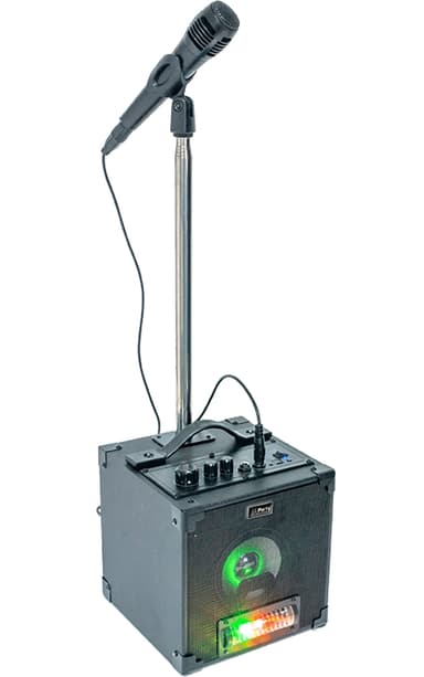 Karaoke sanganlegg  m. LED lyseffekt