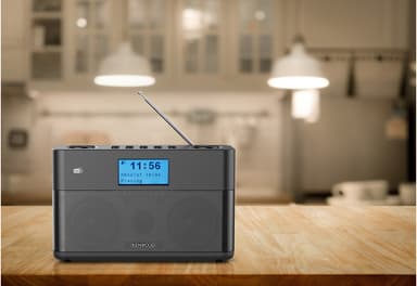 Kenwood CR-ST50DABB DAB+, Bluetooth, Svart