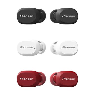 Pioneer SE-C5TW-B In-Ear Bluetooth-hodetelefoner, svarte