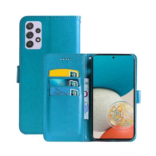 Lommebokdeksel 3-kort Samsung Galaxy A53 5G  - Lyse blå