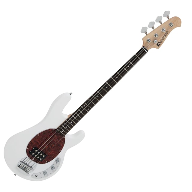 DiMavery MM-501 E-Bass, hvit