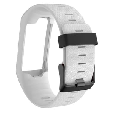 Polar A360 / A370 armbånd silikon Hvit