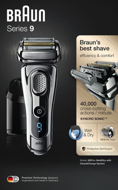 Braun Series 9 barbermaskin 9297CC