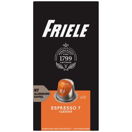 Friele Espresso kapsler 4051003 (10 stk.)