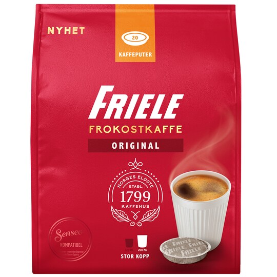 Friele Standard kaffeputer (20 stk)