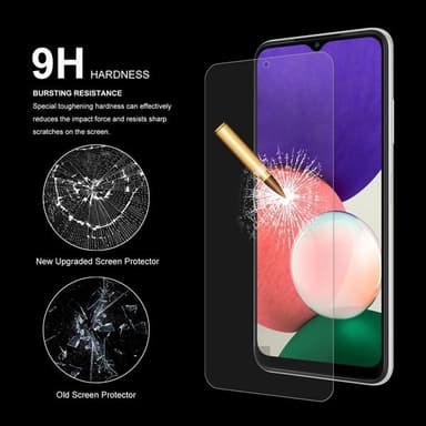 Skjermbeskyttelse i herdet glass Samsung Galaxy A22 5G - 2-pakning