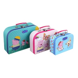 Peppa Pig - Suitcases 3 pcs set assorted