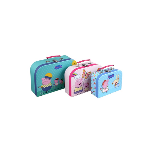 Peppa Pig - Suitcases 3 pcs set assorted