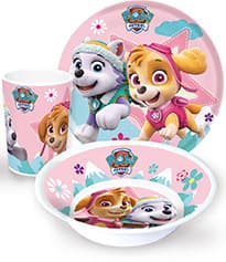 Paw Patrol - Melamine Set Pink