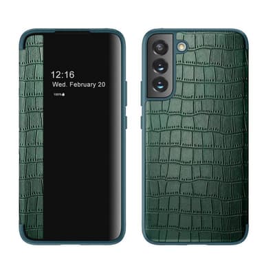 Crocodile Flipdeksel Samsung Galaxy S22 Plus  - Grønn