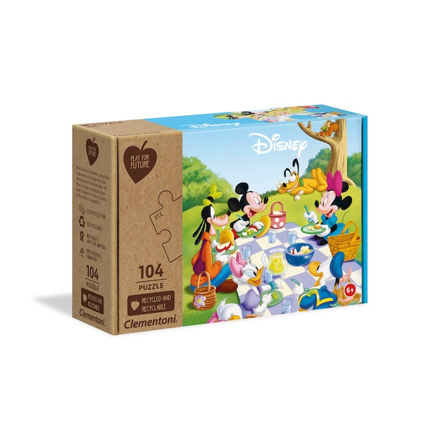 Mickey Mouse - Puzzles Kids (100% Recycled) 104 pcs
