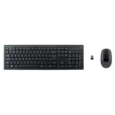 Deltaco Trådløst tastatur og mus - UK-Layout
