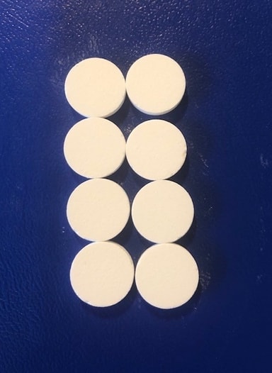 Titan Life Chlorine Tablets for Water Rower 8 pcs. Elkjøp