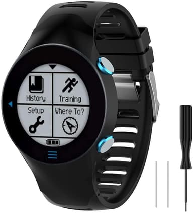 Garmin Forerunner 610 armbånd silikon svart