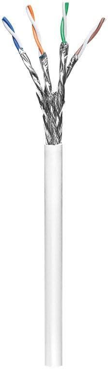 Goobay CAT 6 nettverkskabel, S/FTP (PiMF), hvit