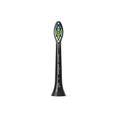 Philips Tannbørstehoder HX6068/13 Sonicare W2 Optimal White Heads, For voksne, Antall børstehoder inkludert 8, Sonic-teknologi, Svart