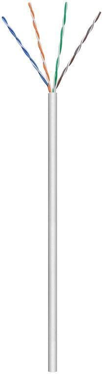 Goobay CAT 6 nettverkskabel, U/UTP, grå