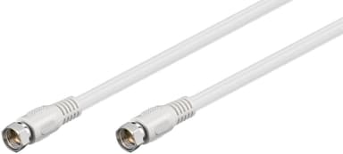 Goobay SAT-antennekabel (80 dB), 2x skjermet