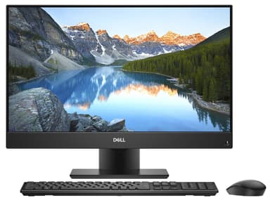 Dell Inspiron 24" 5000 AIO stasjonær PC (sølv)