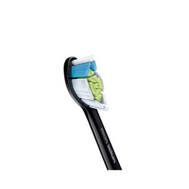 Philips Tannbørstehoder HX6068/13 Sonicare W2 Optimal White Heads, For voksne, Antall børstehoder inkludert 8, Sonic-teknologi, Svart