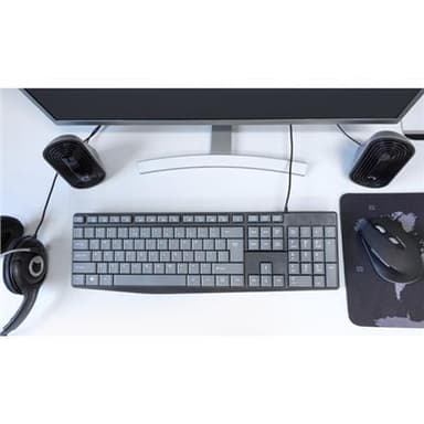 Natec Keyboard, Flameback, US Layout, Slim, OEM