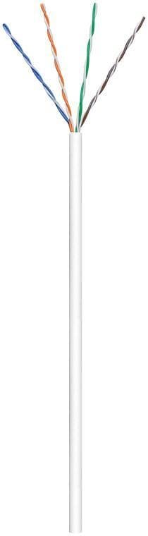 Goobay CAT 6 nettverkskabel, U/UTP, hvit