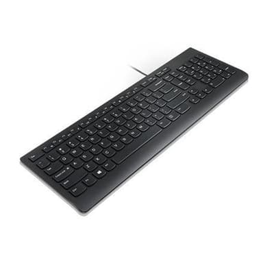Lenovo Essential Wired Keyboard US/Euro, svart