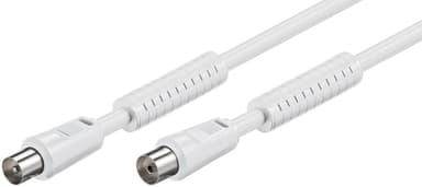 Goobay Antennekabel med ferritt (80 dB), 2x skjermet
