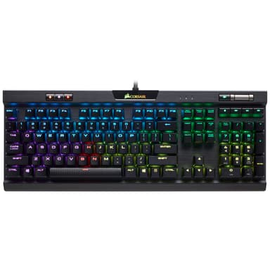Corsair K70 MK.2 RGB Rapidfire mekanisk gamingtastatur Corsair Gaming K70 MK.2 Tastatur Gaming Tastatur