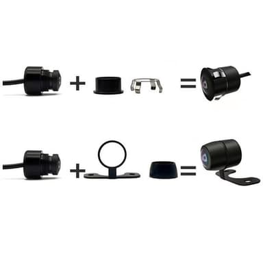 Universal Ryggekamera 2-i-1