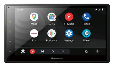 Pioneer SPH-DA160DAB CarPlay, DAB radio og Bluetooth