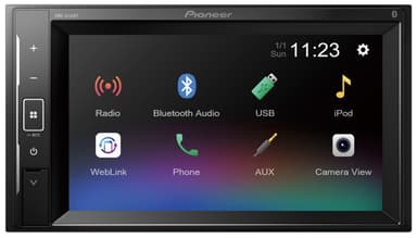 Pioneer DMH-A240BT Multimedieavspiller med Bluetooth